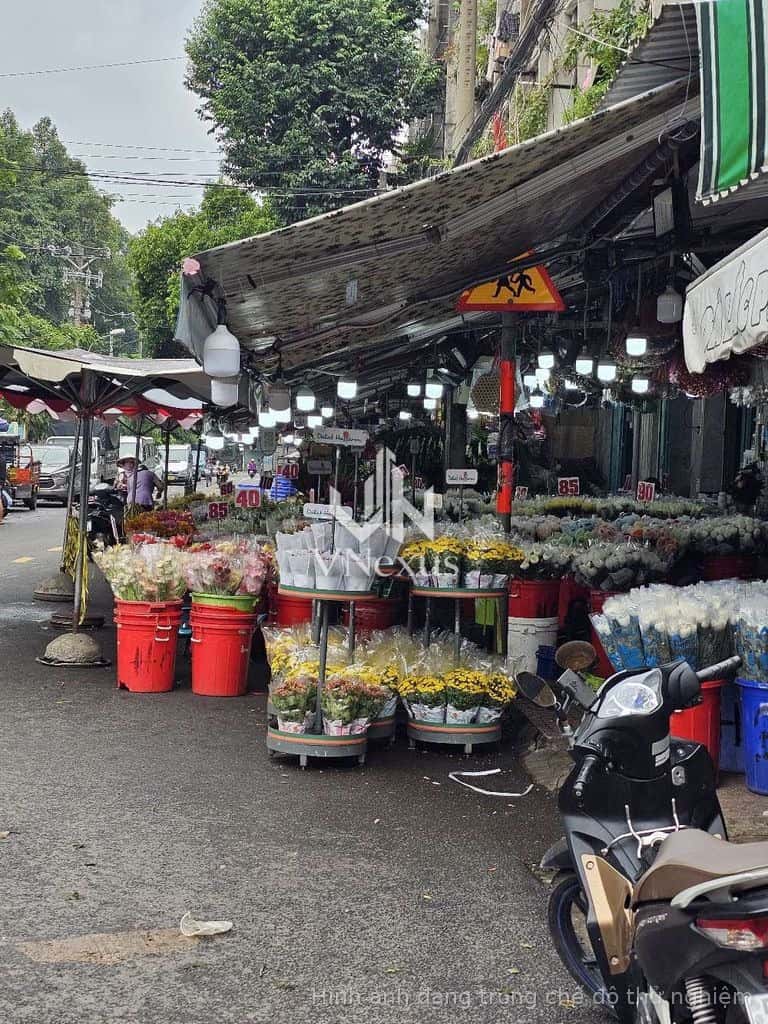 Shophouse Ngay Trong Chợ Hoa Đầm Sen-Đường Nhựa Có Lề-Kinh Doanh Hoa